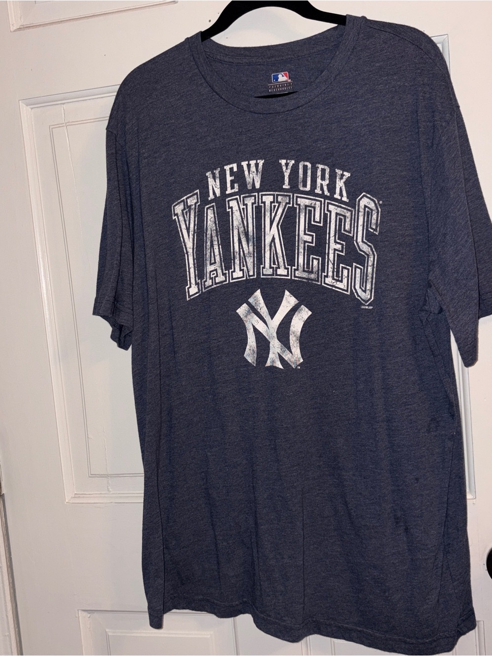 Genuine Merchandise New York Yankees Navy Graphic Tee